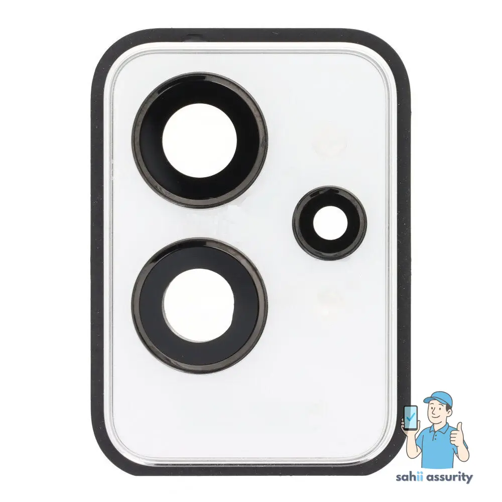 Camera Lens Glass with Frame for Realme GT2 Pro White